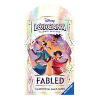 Ravensburger Disney Lorcana TCG Fabled Booster Display Box (24 Packs) by LAB7 Malta, Europe