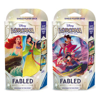 Ravensburger Disney Lorcana TCG Fabled Starter Decks by LAB7 Malta, Europe