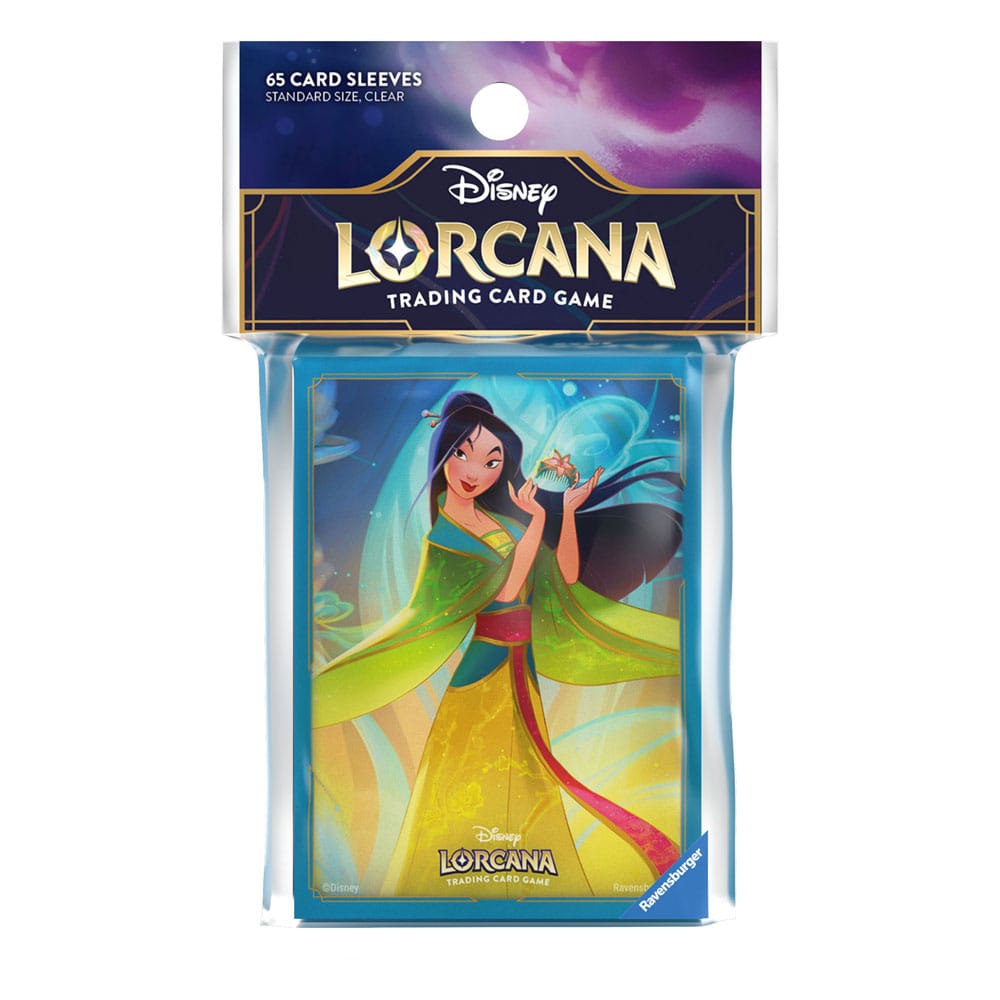 Ravensburger Disney Lorcana TCG Mulan Card Sleeves Pack of 65 by LAB7 Malta, Europe