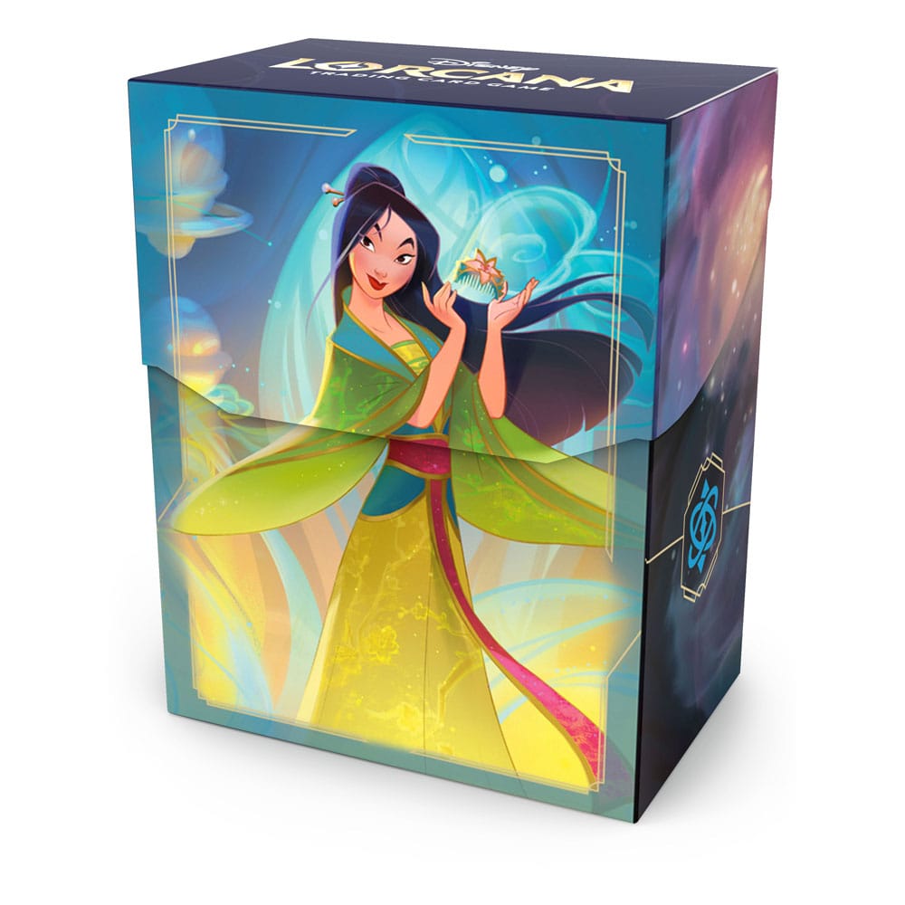 Ravensburger Disney Lorcana TCG Mulan Deck Box for 80 Sleeved Cards by LAB7 Malta, Europe