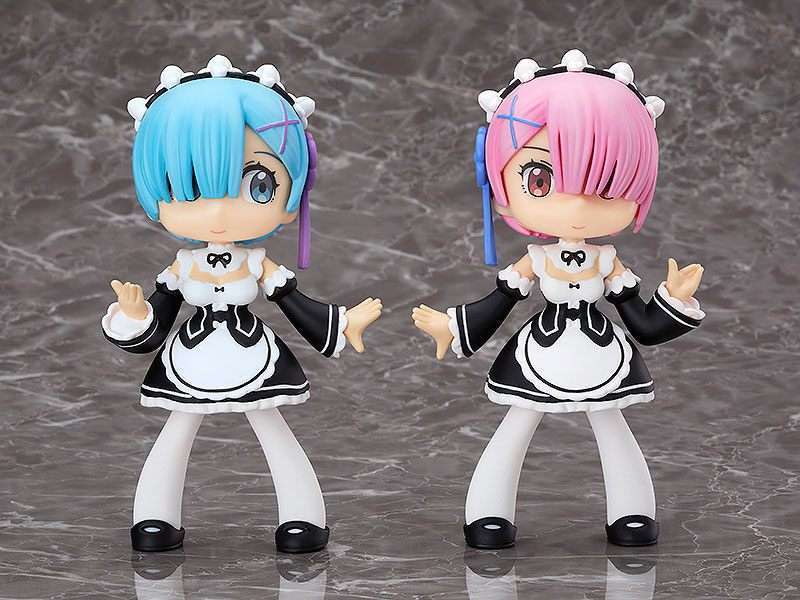 LAB7 Re: Zero - Starting Life in Another World - Soft Vinyl Figures Yurumari Rem & Ram 14 cm by LAB7 Malta, Europe