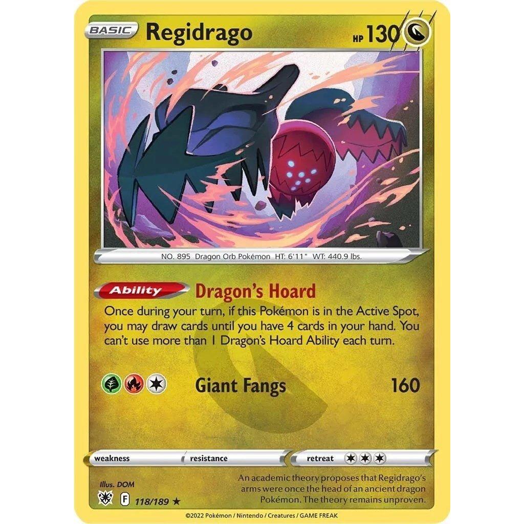 The Pokemon Company Regidrago (118/189) (SWSH10: Astral Radiance) by LAB7 Malta, Europe