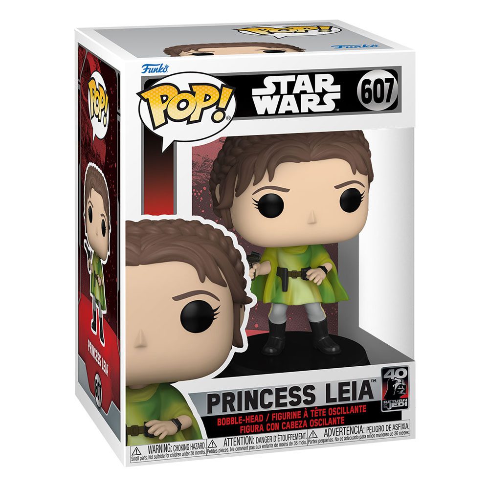 Funko Return of the Jedi 40th Anniversary POP! Vinyl Figure Leia 607 by LAB7 Malta, Europe