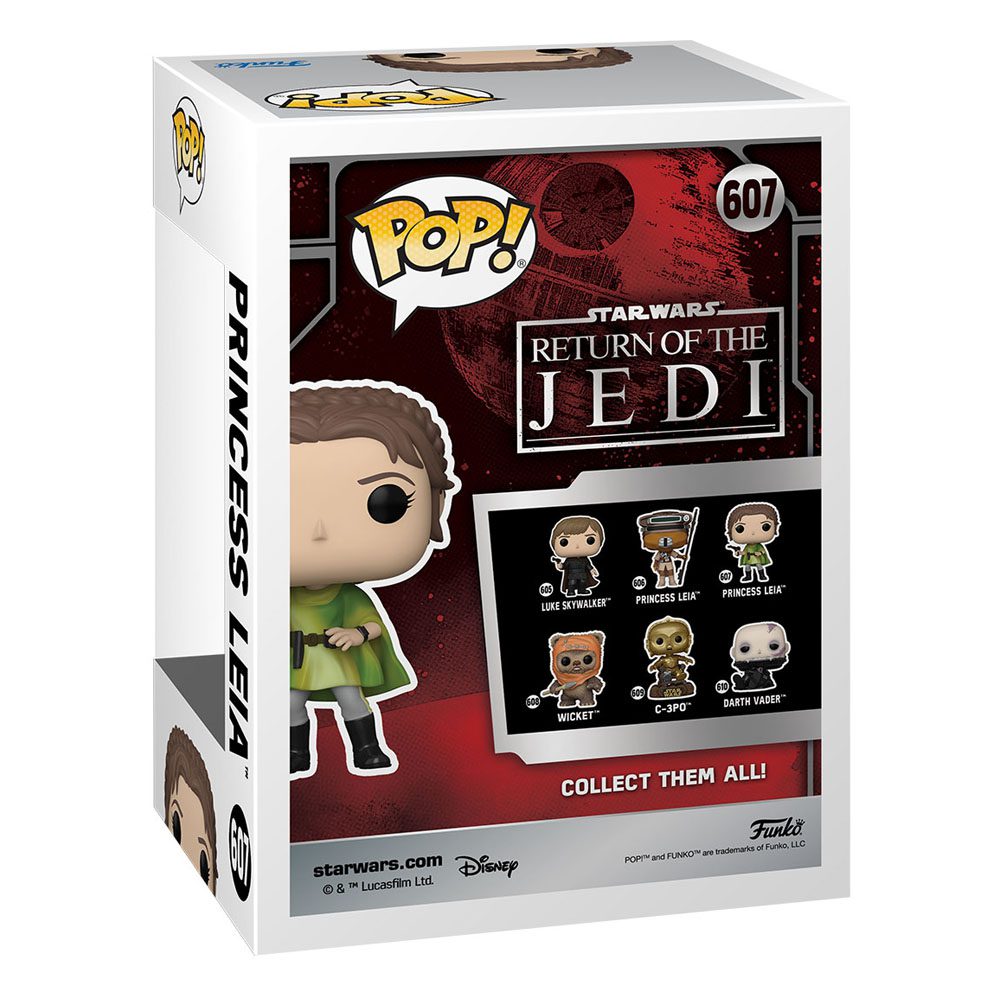 Funko Return of the Jedi 40th Anniversary POP! Vinyl Figure Leia 607 by LAB7 Malta, Europe