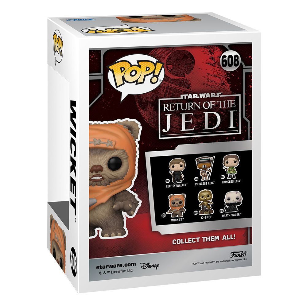 Funko Return of the Jedi 40th Anniversary POP! Vinyl Figure Wicket 608 by LAB7 Malta, Europe