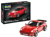 Revell Gift Set – Porsche 911 Turbo 50th Anniversary (1:24 Scale) by LAB7 Malta, Europe