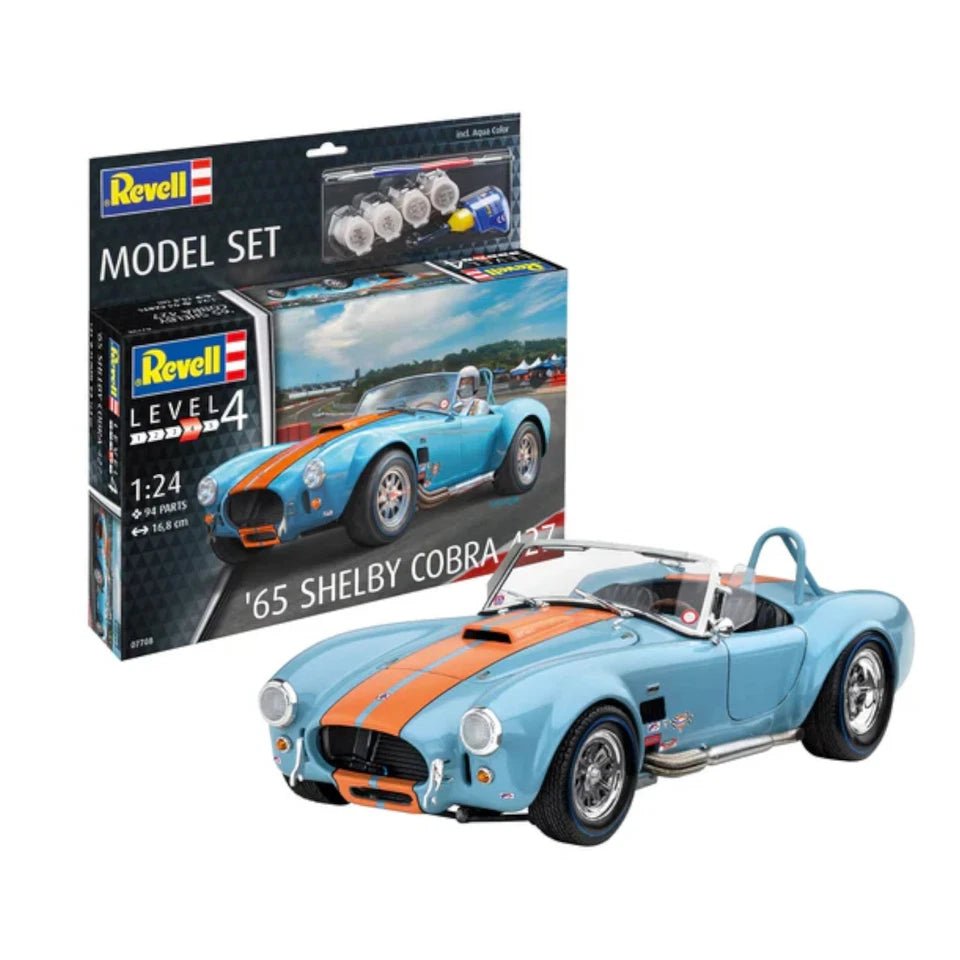 Revell Model Set – ’65 Shelby Cobra 427 (1:24 Scale) by LAB7 Malta, Europe
