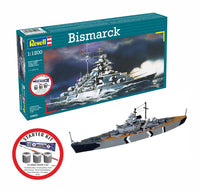 Revell Starter Kit – Bismarck (1:1200 Scale) by LAB7 Malta, Europe