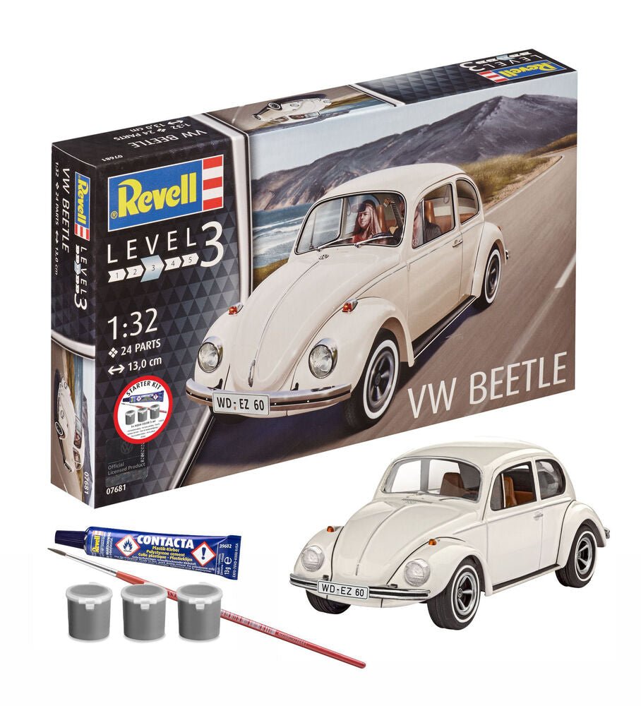 Revell Starter Kit – VW Beetle (1:32 Scale) by LAB7 Malta, Europe