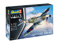 Revell Supermarine Spitfire Mk.Vb Model Kit (1:72 Scale) by LAB7 Malta, Europe
