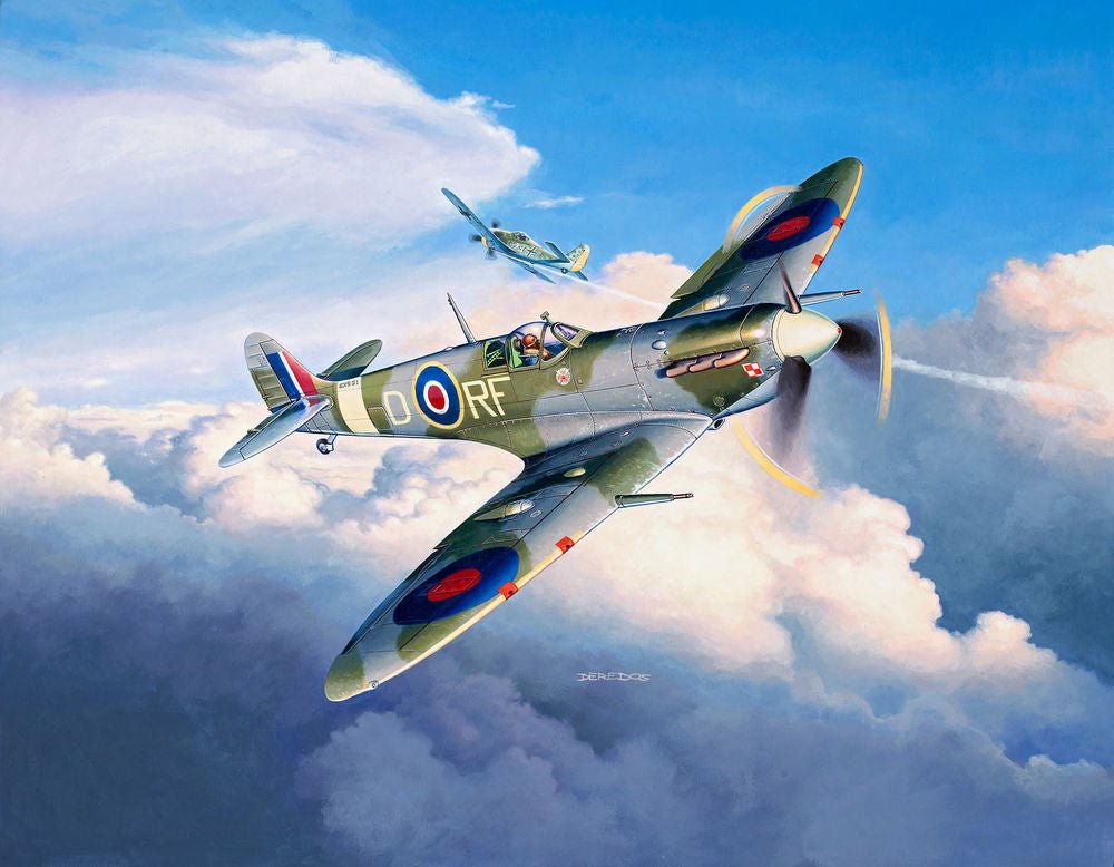 Revell Supermarine Spitfire Mk.Vb Model Kit (1:72 Scale) by LAB7 Malta, Europe