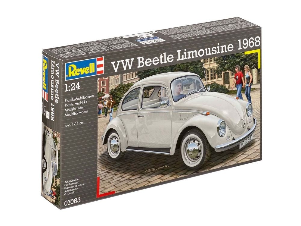 Revell VW Beetle Limousine 1968 Model Kit (1:24 Scale) by LAB7 Malta, Europe