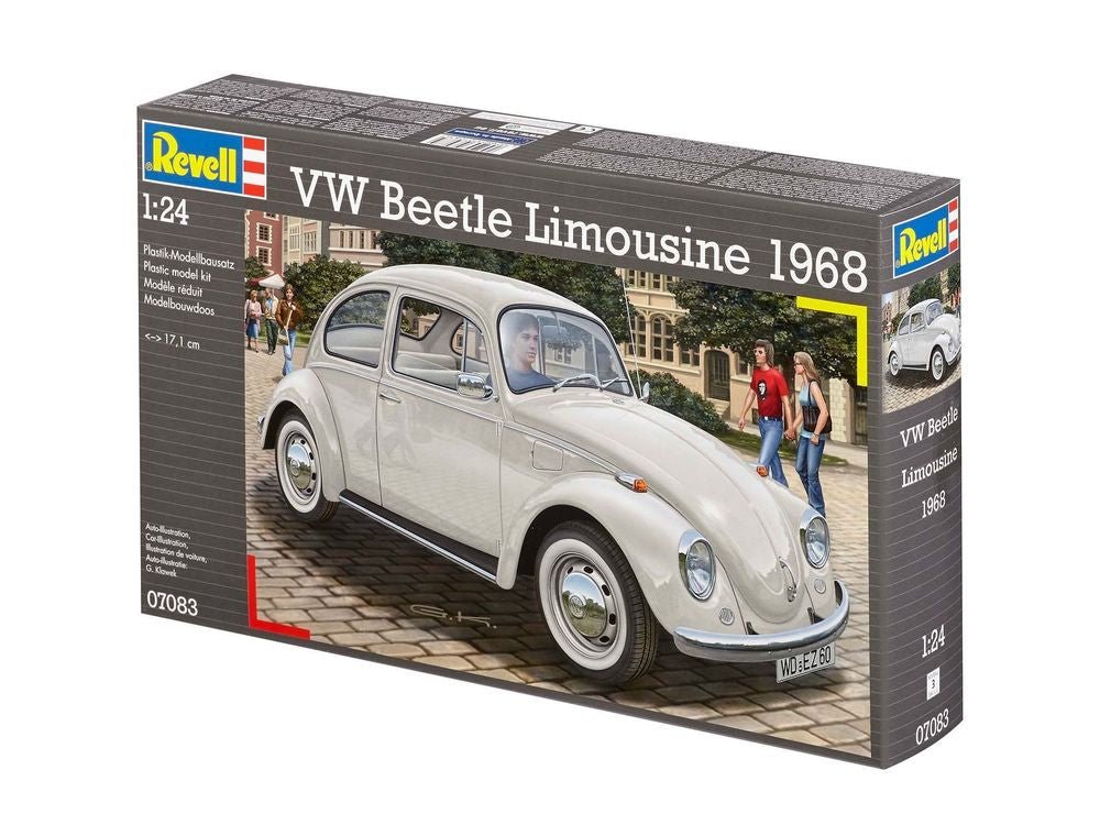 Revell VW Beetle Limousine 1968 Model Kit (1:24 Scale) by LAB7 Malta, Europe