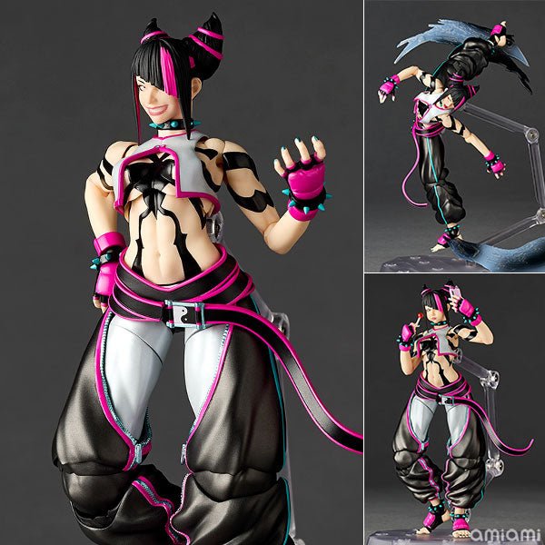 Kaiyodo Revoltech Amazing Yamaguchi Street Fighter 6 Juri by LAB7 Malta, Europe