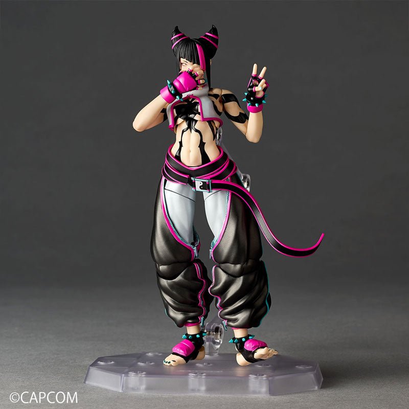Kaiyodo Revoltech Amazing Yamaguchi Street Fighter 6 Juri by LAB7 Malta, Europe