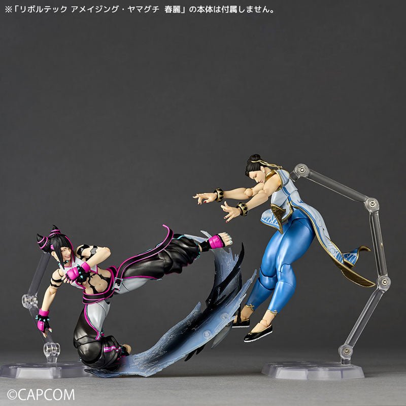 Kaiyodo Revoltech Amazing Yamaguchi Street Fighter 6 Juri by LAB7 Malta, Europe