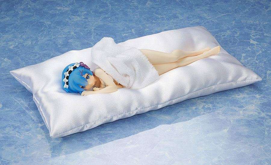 LAB7 Re:ZERO - Starting Life in Another World - PVC Statue 1/7 Rem Sleep Sharing Blue Lingerie Ver. 23 cm by LAB7 Malta, Europe