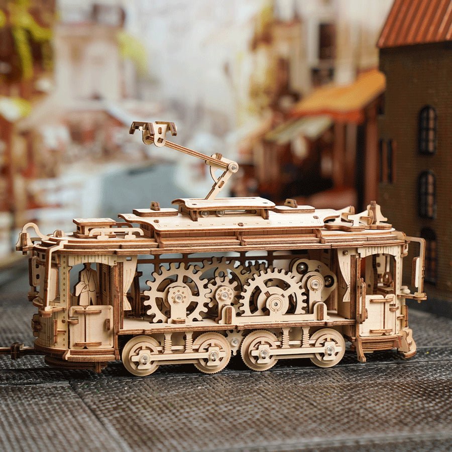 ROKR ROKR 3D Wooden Puzzle Classic City Tramcar LK801 by LAB7 Malta, Europe