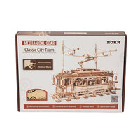 ROKR ROKR 3D Wooden Puzzle Classic City Tramcar LK801 by LAB7 Malta, Europe