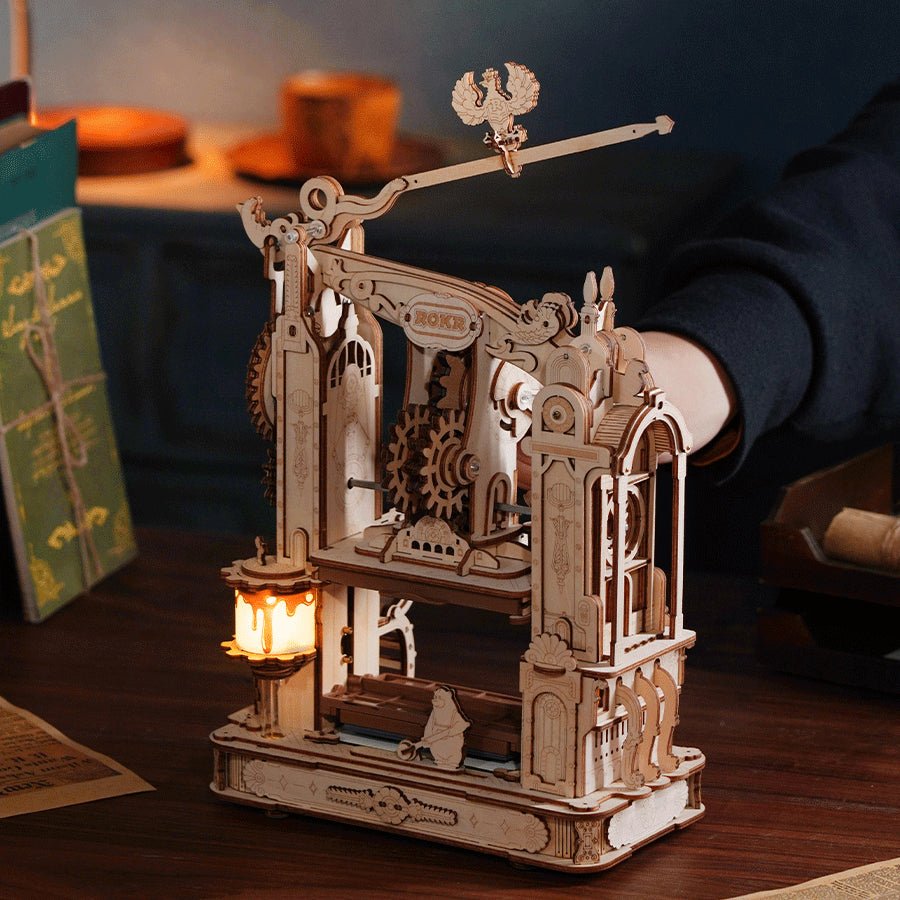 ROKR ROKR Classic Printing Press LK602 – DIY Mechanical Printing Machine 3D Puzzle by LAB7 Malta, Europe