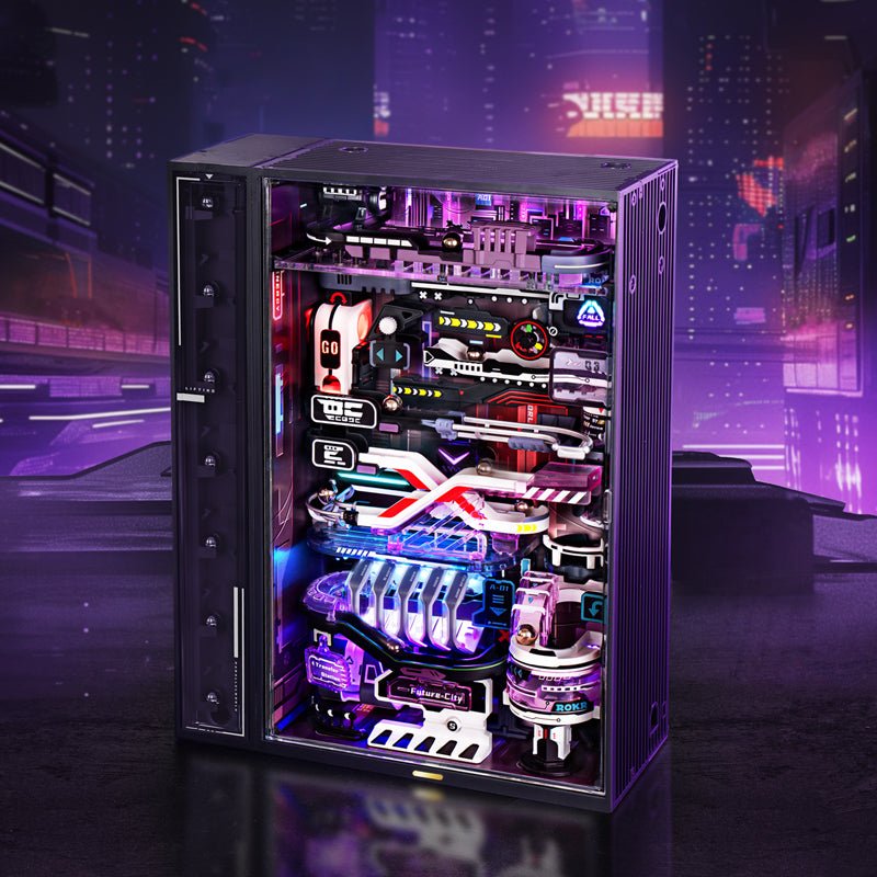 ROKR ROKR DIY Miniature Marble Run - The Future City by LAB7 Malta, Europe