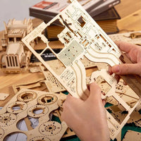 ROKR ROKR Grand Prix Car MC401 – 1:16 Vintage Sports Car 3D Wooden Puzzle by LAB7 Malta, Europe