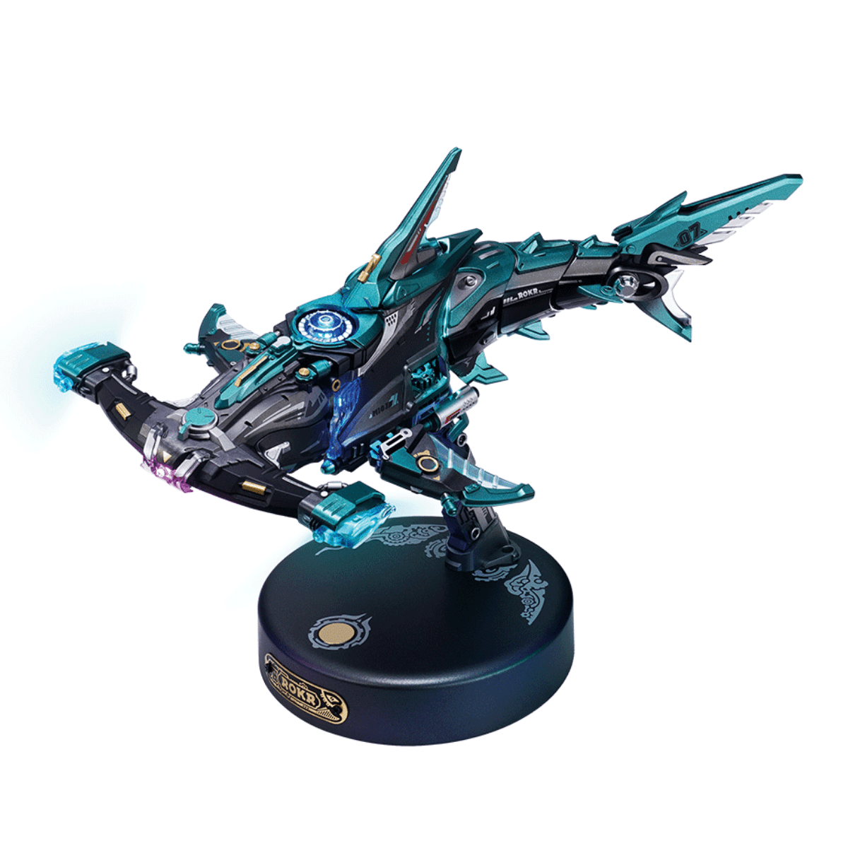 Hammerhead Shark DIY Model 3D Puzzle MI07 by ROKR available from LAB7 Malta
