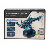 Hammerhead Shark DIY Model 3D Puzzle MI07 by ROKR available from LAB7 Malta