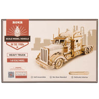 ROKR ROKR 3D Wooden Puzzle Heavy Truck MC502 by LAB7 Malta, Europe