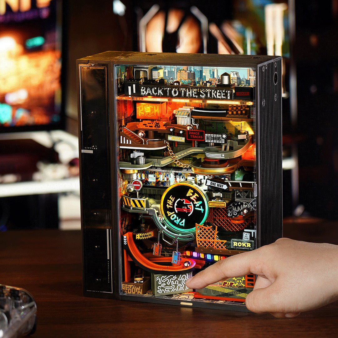 ROKR ROKR Hip - Hop Street Marble Run Mechanical 3D Puzzle MR03S by LAB7 Malta, Europe