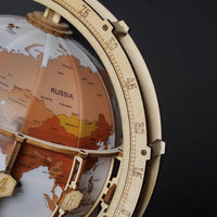 ROKR ROKR Luminous Globe 3D Wooden Puzzle ST003 by LAB7 Malta, Europe