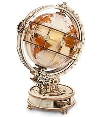 ROKR ROKR Luminous Globe 3D Wooden Puzzle ST003 by LAB7 Malta, Europe