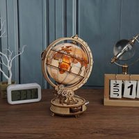 ROKR ROKR Luminous Globe 3D Wooden Puzzle ST003 by LAB7 Malta, Europe