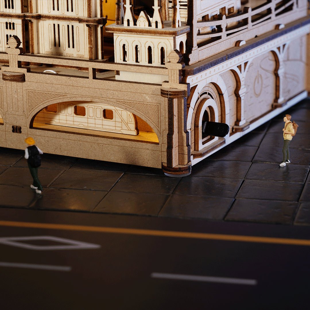 ROKR ROKR Marble Travel London Marble Run 3D Wooden Puzzle EGB01 by LAB7 Malta, Europe