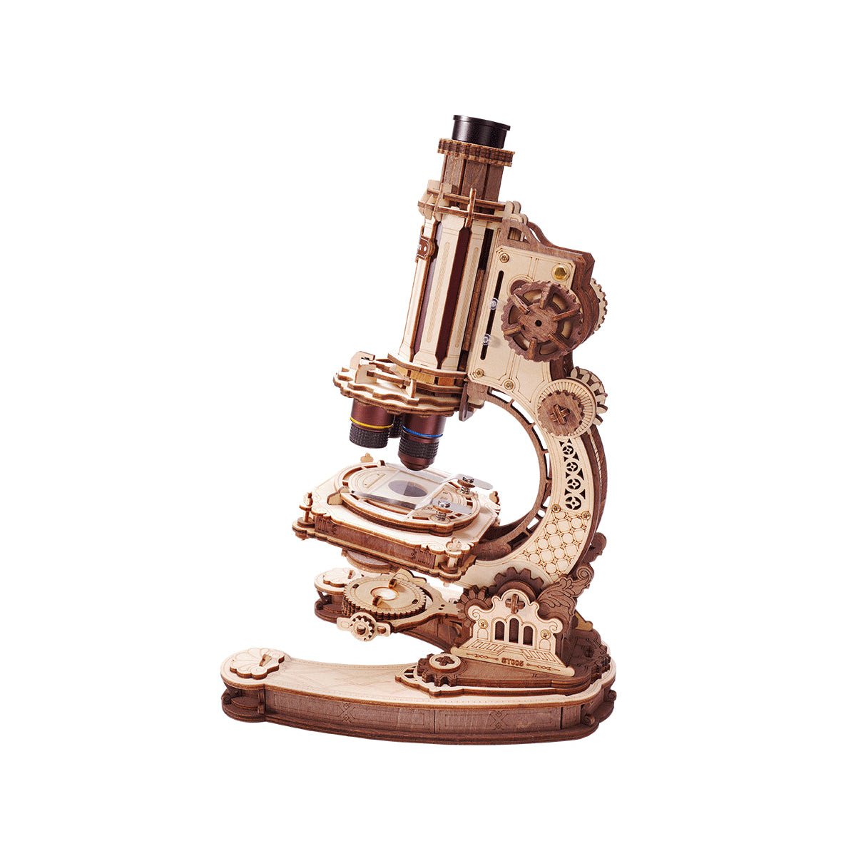 Microscope 3D Wooden Puzzle ST005 by ROKR available from LAB7 Malta