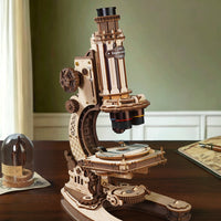 Microscope 3D Wooden Puzzle ST005 by ROKR available from LAB7 Malta