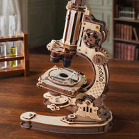 Microscope 3D Wooden Puzzle ST005 by ROKR available from LAB7 Malta