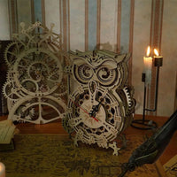 ROKR ROKR 3D Wooden Puzzle Owl Clock Mechanical Gears LK503 by LAB7 Malta, Europe