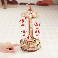 ROKR ROKR 3D Wooden Puzzle Parachute Tower EA01 (Damaged Box) by LAB7 Malta, Europe