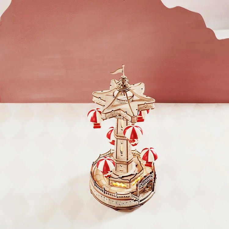 ROKR ROKR 3D Wooden Puzzle Parachute Tower EA01 (Damaged Box) by LAB7 Malta, Europe