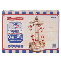 ROKR ROKR 3D Wooden Puzzle Parachute Tower EA01 (Damaged Box) by LAB7 Malta, Europe