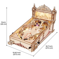 ROKR ROKR 3D Pinball Machine Wooden Puzzle EG01 by LAB7 Malta, Europe
