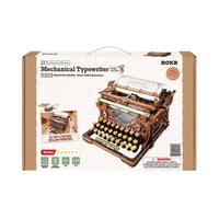 ROKR ROKR Mechanical Typewriter Wooden 3D Puzzle LK703C (Magic Version) by LAB7 Malta, Europe