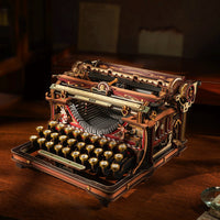 ROKR ROKR Mechanical Typewriter Wooden 3D Puzzle LK703C (Magic Version) by LAB7 Malta, Europe