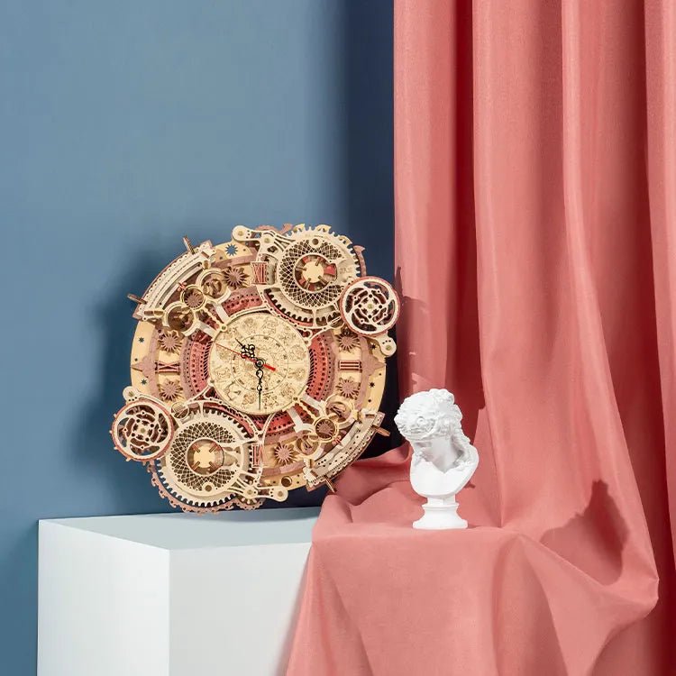 ROKR ROKR Zodiac Wall Clock 3D Wooden Puzzle LC601 by LAB7 Malta, Europe