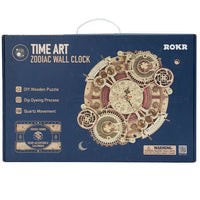 ROKR ROKR Zodiac Wall Clock 3D Wooden Puzzle LC601 by LAB7 Malta, Europe