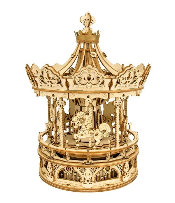 ROKR ROKR 3D Wooden Puzzle Romantic Carousel AMK62 by LAB7 Malta, Europe