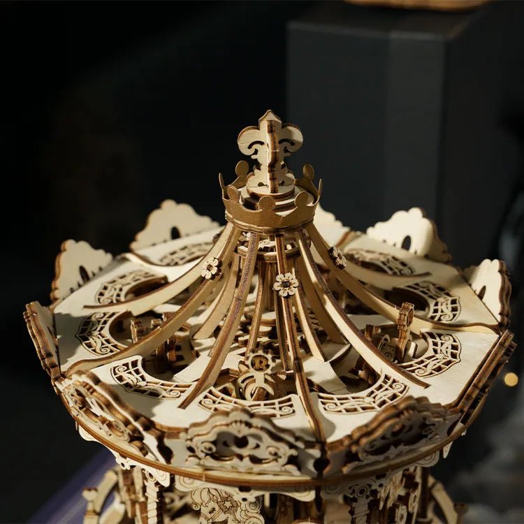 ROKR ROKR 3D Wooden Puzzle Romantic Carousel AMK62 by LAB7 Malta, Europe