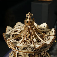 ROKR ROKR 3D Wooden Puzzle Romantic Carousel AMK62 by LAB7 Malta, Europe