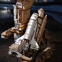 ROKR Space Shuttle 3D Wooden Puzzle LKA02 by LAB7 Malta, Europe